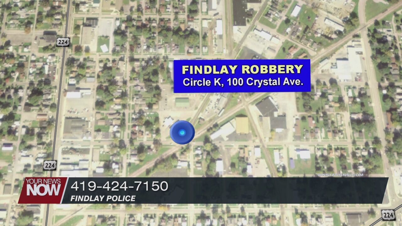 Circle K in Findlay robbed early Wednesday morning